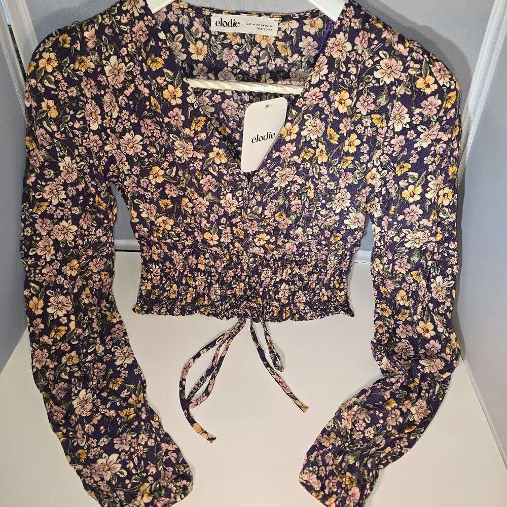 Anthropology Elodie Crop Top